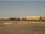 Autoracks in the yard at Ford Hermosillo Assembly plant